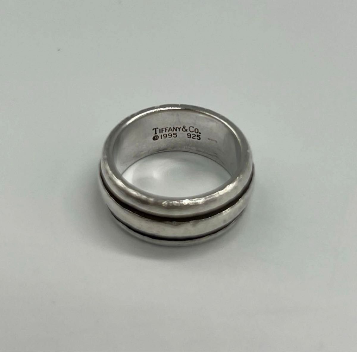 ティファニー TIFFANY グルーブドリング ダブルライン 17号 ティファニー TIFFANY グルーブドリング ダブルライン 17号