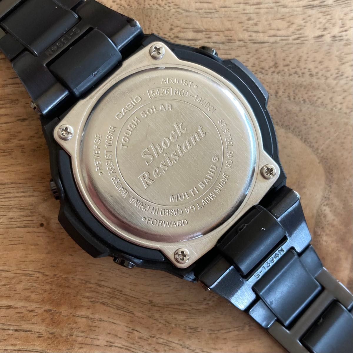 Baby-G 電波ソーラー アナログ ブラック 黒 ピンク 三針 電波 Baby-G 電波ソーラー アナログ ブラック 黒 ピンク 三針 電波