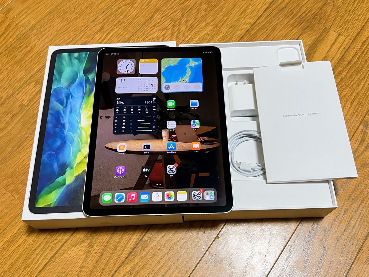 Apple iPad Pro 11インチ(第2世代)シルバー 128GB Wi-Fiモデル Apple iPad Pro 11インチ(第2世代)シルバー 128GB Wi-Fiモデル