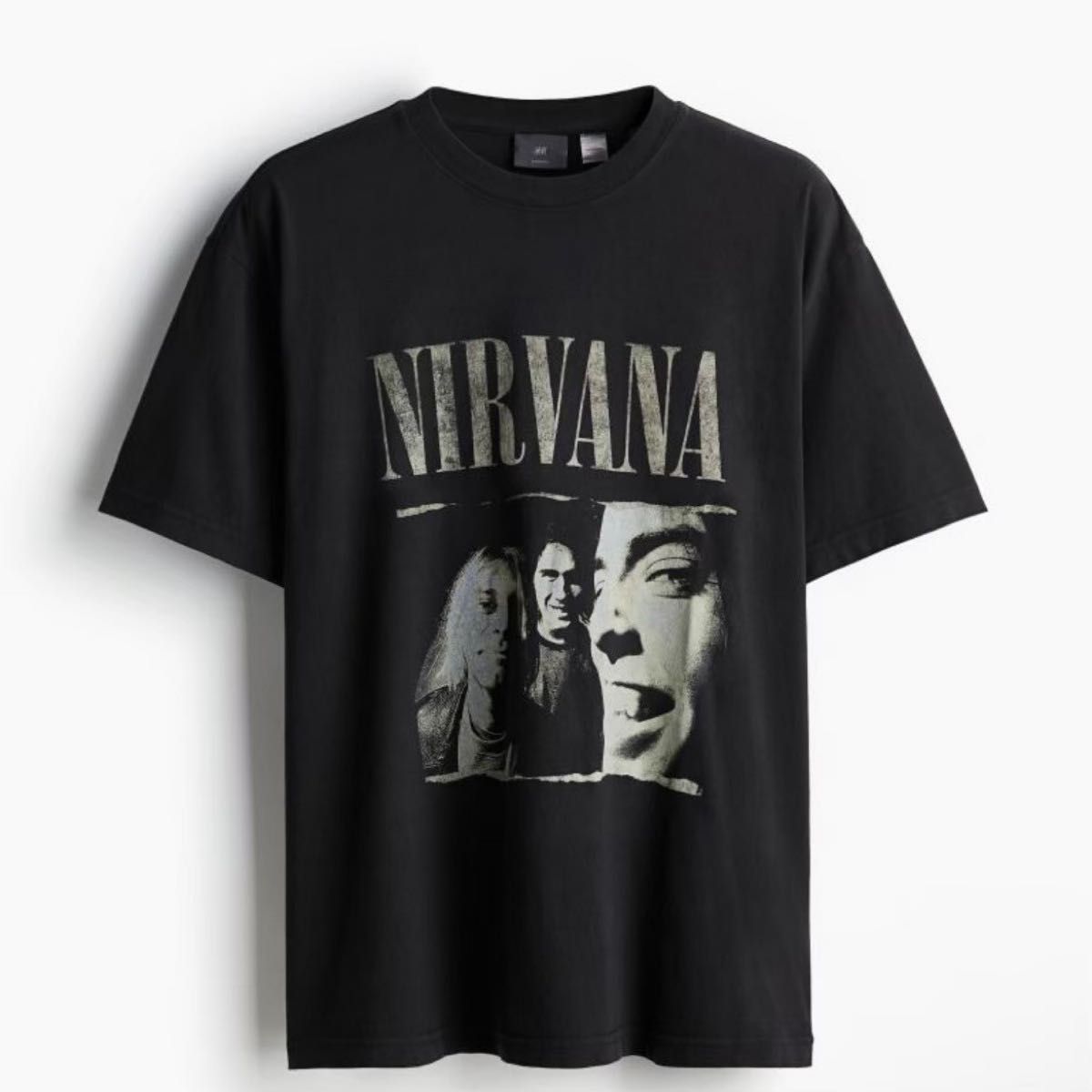 L H&M NIRVANA ニルヴァーナ ニルバーナ バンドTシャツ カート L H&M NIRVANA ニルヴァーナ ニルバーナ バンドTシャツ カート