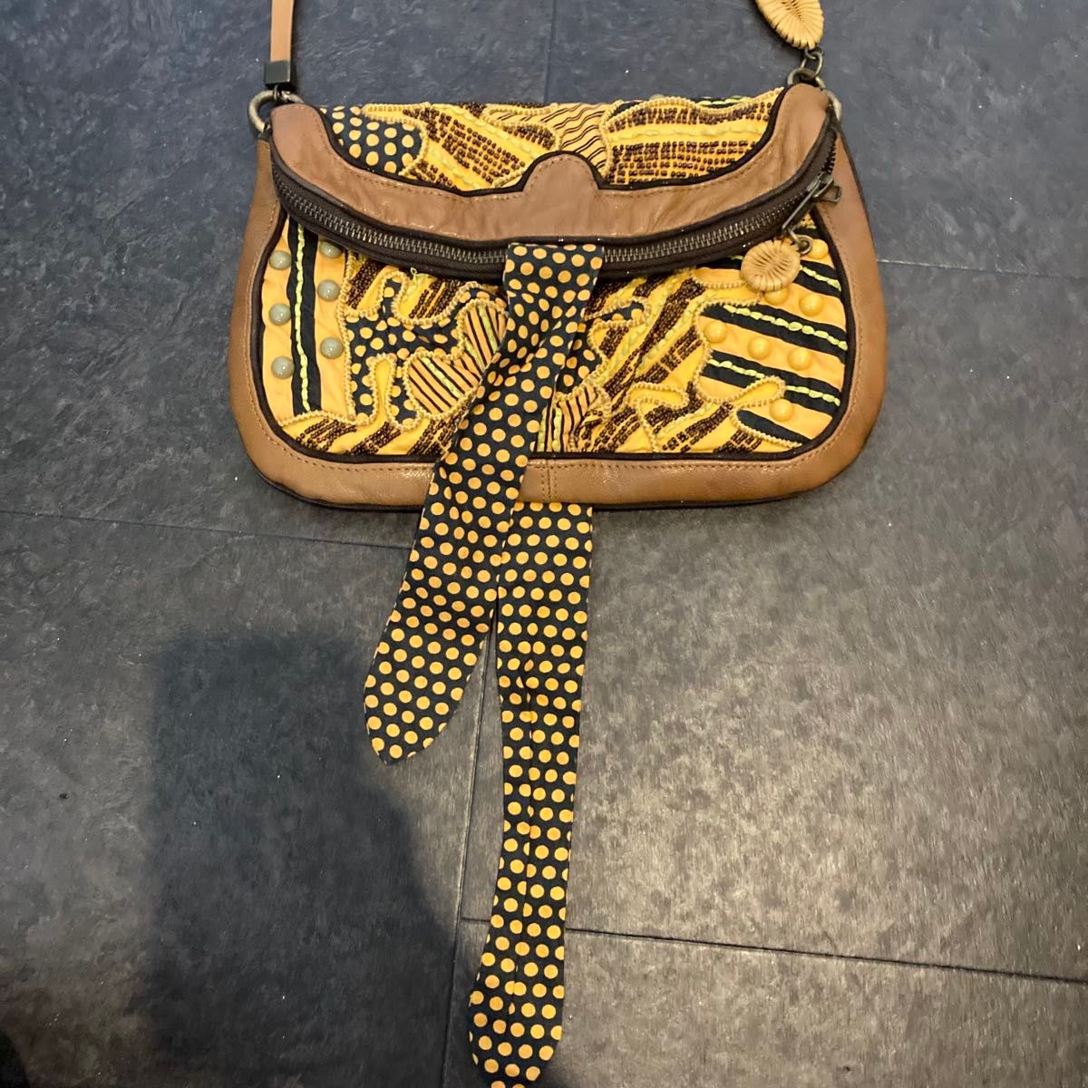 ジャマンピュエッシュ ショルダーバッグ JAMINPUECH ビーズ ジャマンピュエッシュ ショルダーバッグ JAMINPUECH ビーズ