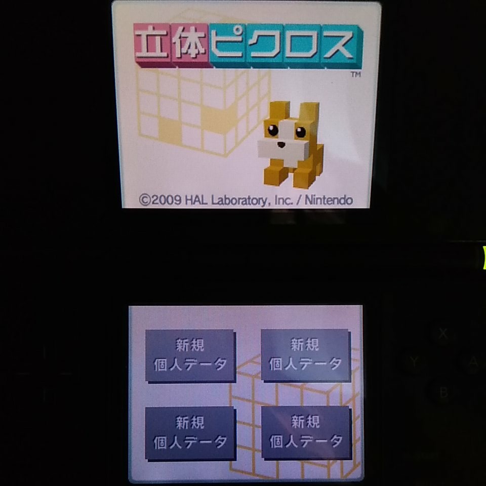 立体ピクロス 任天堂DSゲームソフト 中古品