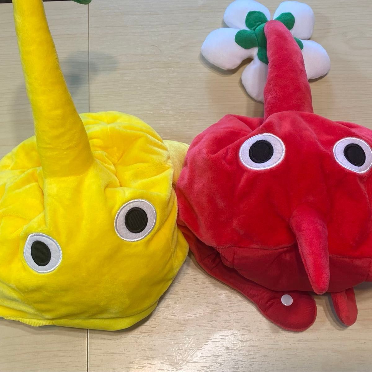 ピクミン なりきり帽子 黄ピクミン イエロー ぬいぐるみ 青 ピクミン なりきり帽子 黄ピクミン イエロー ぬいぐるみ 青
