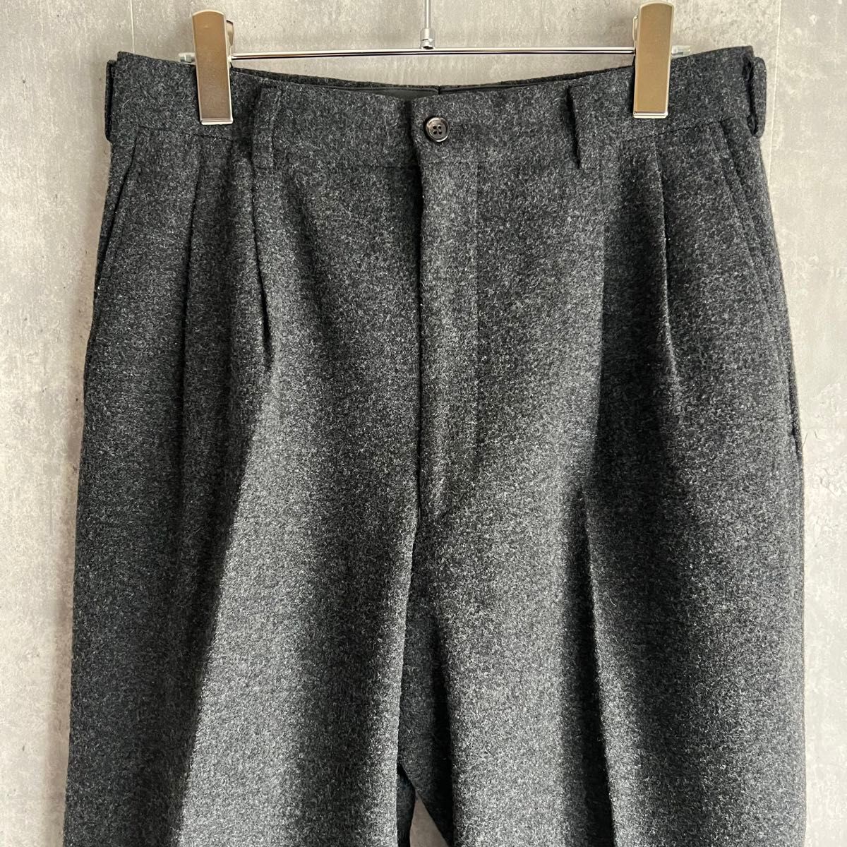 COMME des GARCONS HOMME 98年 ウール ワイドパンツ|Yahoo COMME des GARCONS HOMME 98年 ウール ワイドパンツ|Yahoo
