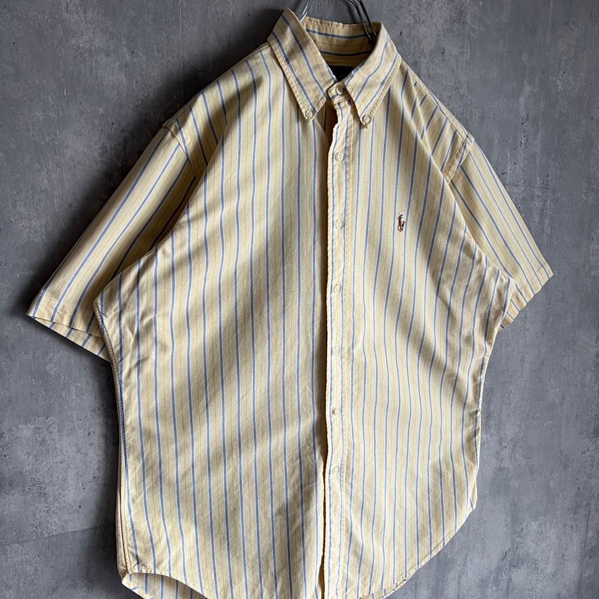 ポロラルフローレン Classic Fit 左胸刺繍ロゴ ストライプシャツ ポロラルフローレン Classic Fit 左胸刺繍ロゴ ストライプシャツ