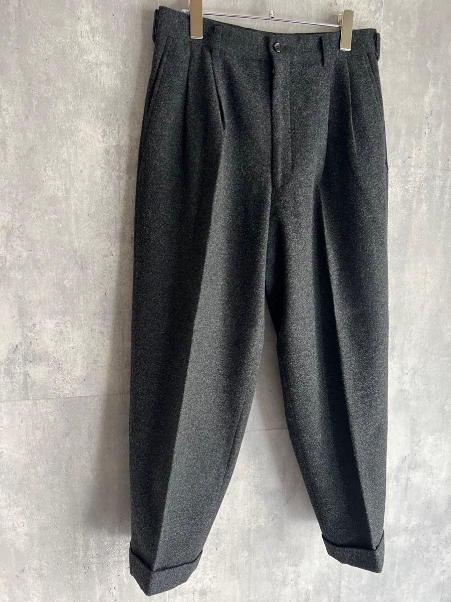 COMME des GARCONS HOMME 98年 ウール ワイドパンツ|Yahoo COMME des GARCONS HOMME 98年 ウール ワイドパンツ|Yahoo