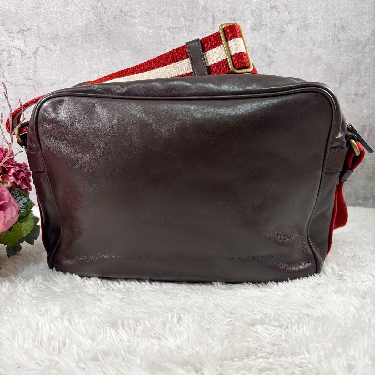 美品】 BALLY ショルダーバッグ トレインスポッティング メンズ 美品】 BALLY ショルダーバッグ トレインスポッティング メンズ