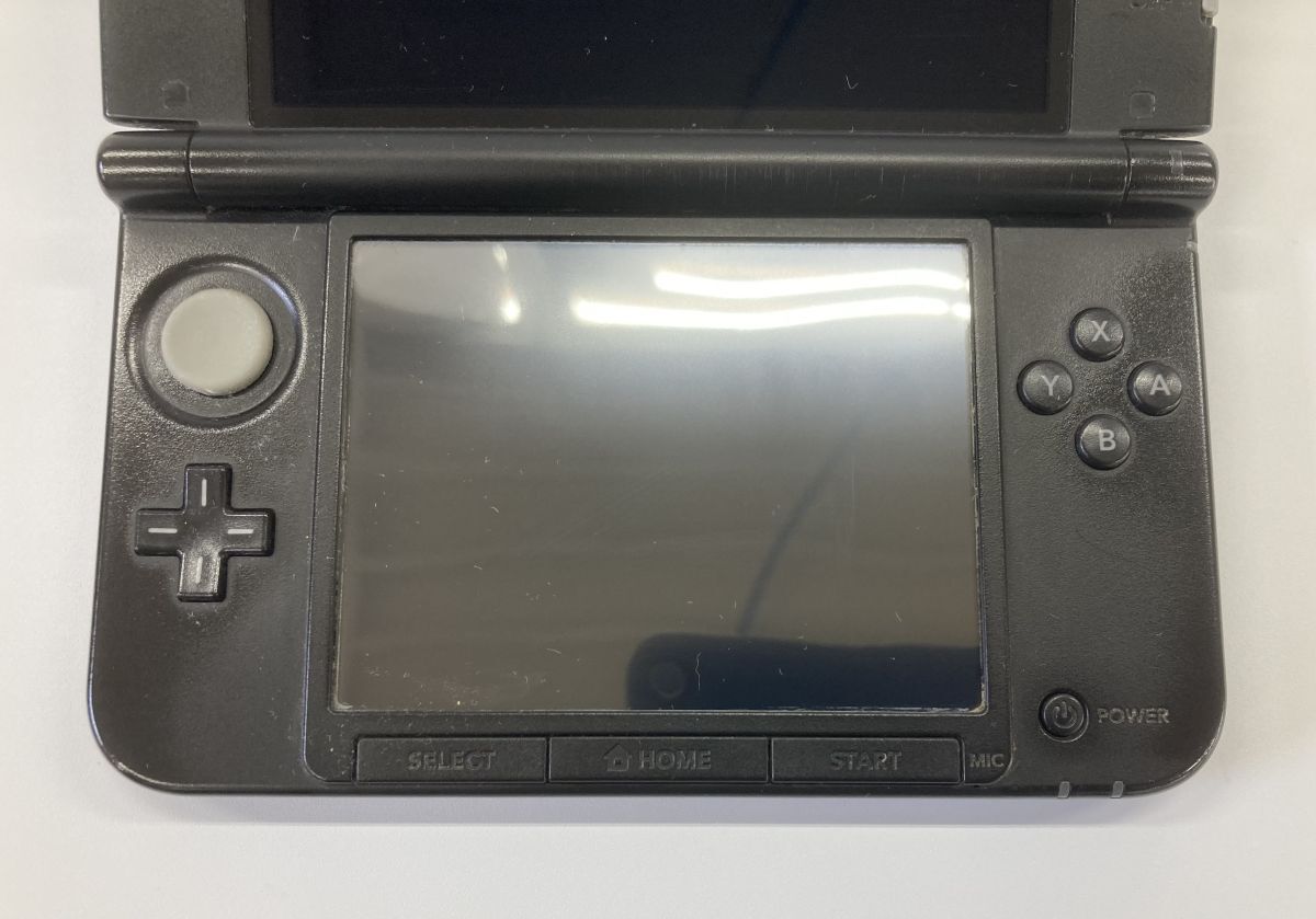 8510 ジャンク□ニンテンドー3DS LL 黒 ブラック ソフト読み込み 8510 ジャンク□ニンテンドー3DS LL 黒 ブラック ソフト読み込み