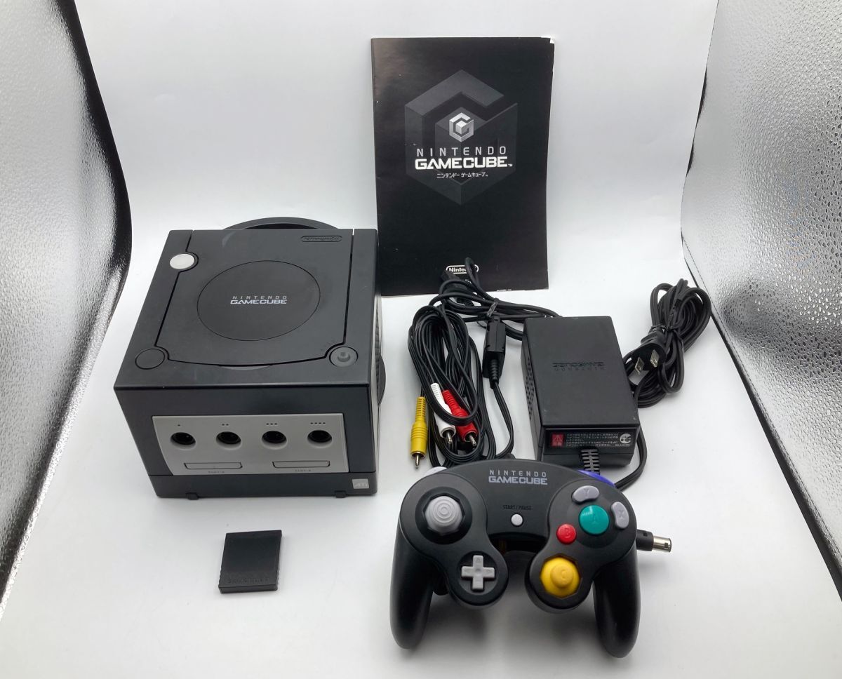 X1652 中古 NINTENDO GAMECUBE ゲームキューブ 本体 ブラック X1652 中古 NINTENDO GAMECUBE ゲームキューブ 本体 ブラック