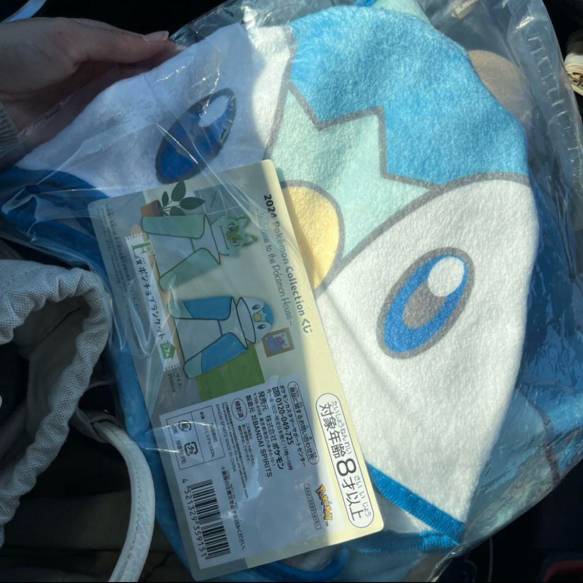 ポケモン 一番くじ E賞 ポンチョブランケット ポッチャマ ポケモン 一番くじ E賞 ポンチョブランケット ポッチャマ