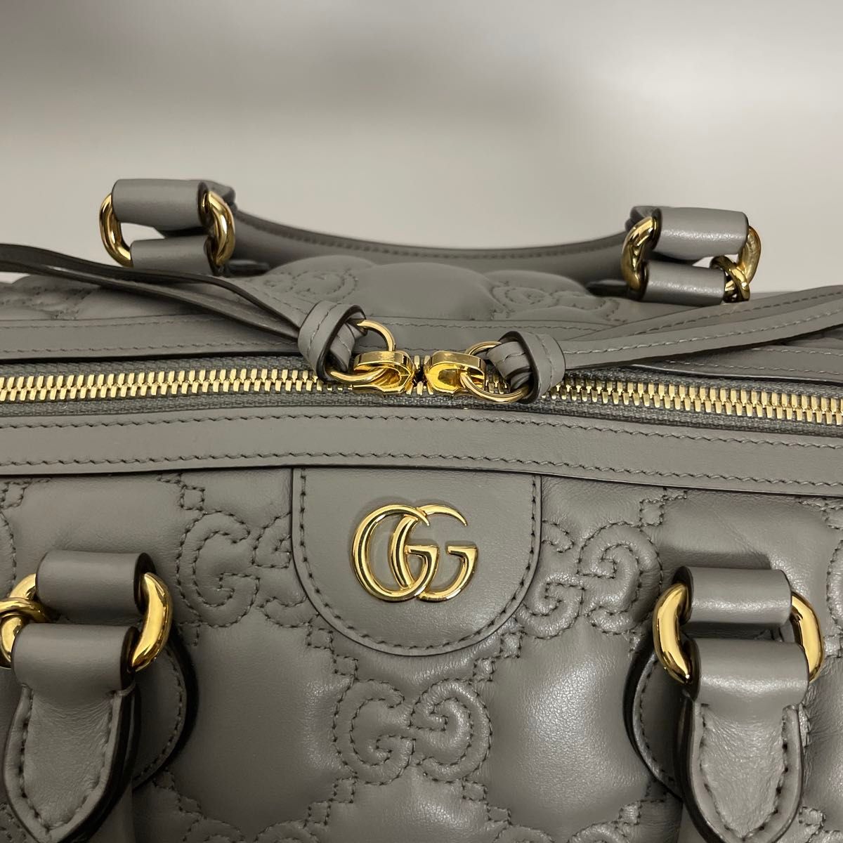 Gucci 極美品 2way GGエンボス マテラッセ ハンドバッグ グッチ Gucci 極美品 2way GGエンボス マテラッセ ハンドバッグ グッチ