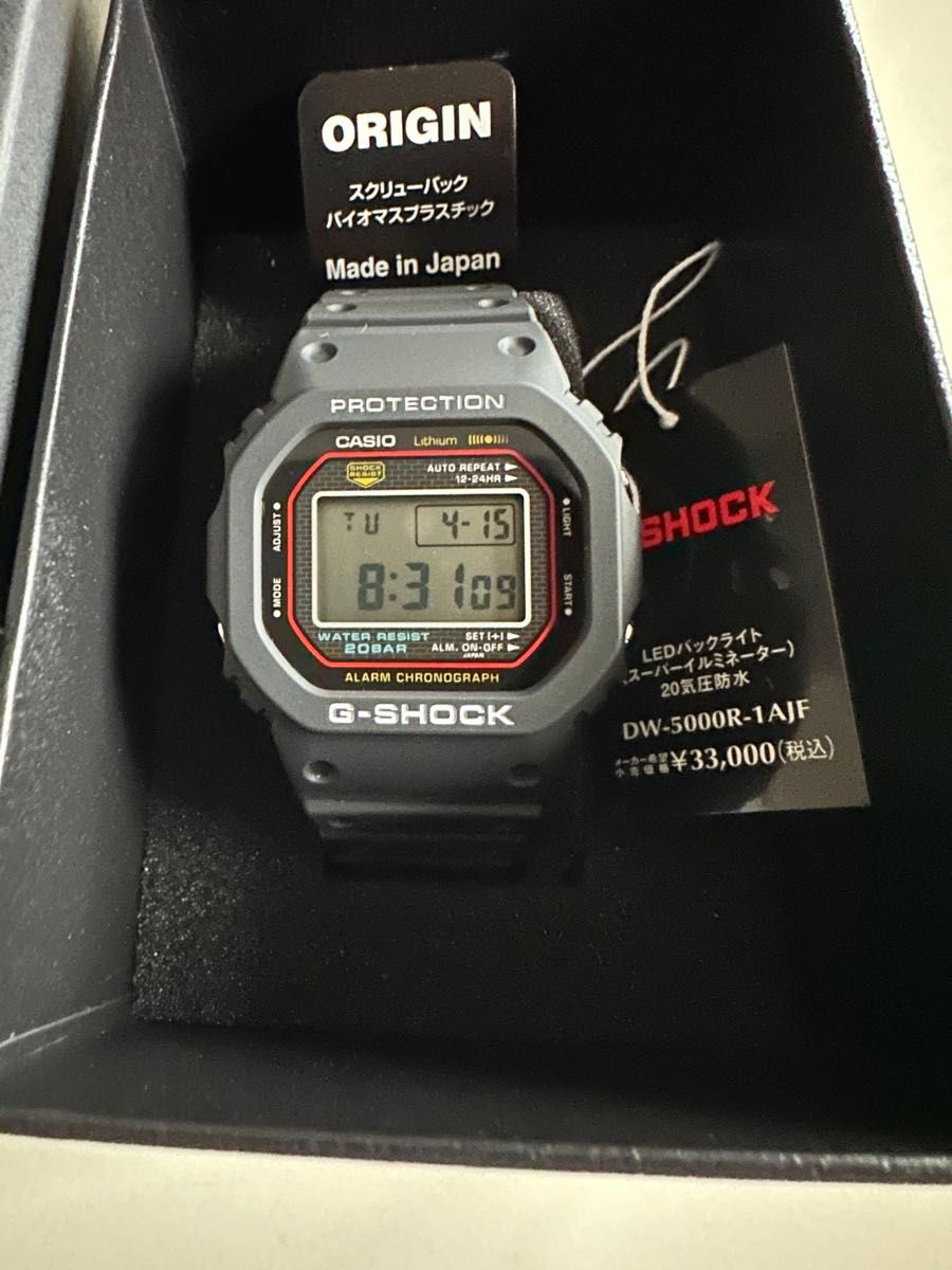 新品未使用 プライスタグ付き CASIO G-SHOCK 初代G-SHOCK復刻 新品未使用 プライスタグ付き CASIO G-SHOCK 初代G-SHOCK復刻