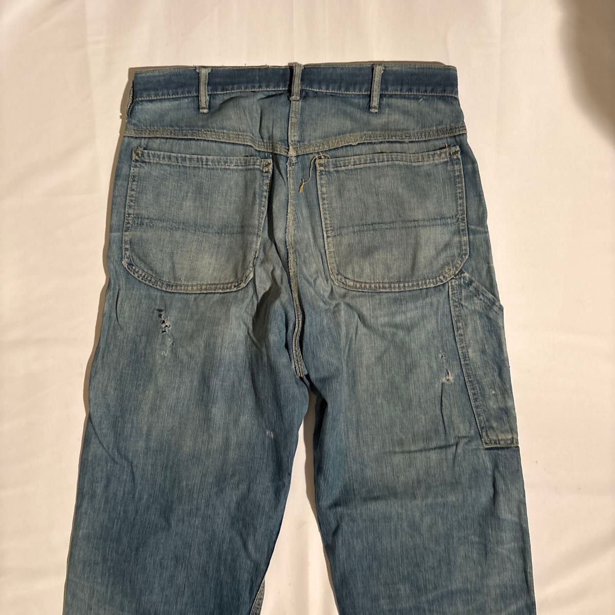 vintage デニムペインターパンツ リペア ダメージ ボロ 50s 60s vintage デニムペインターパンツ リペア ダメージ ボロ 50s 60s