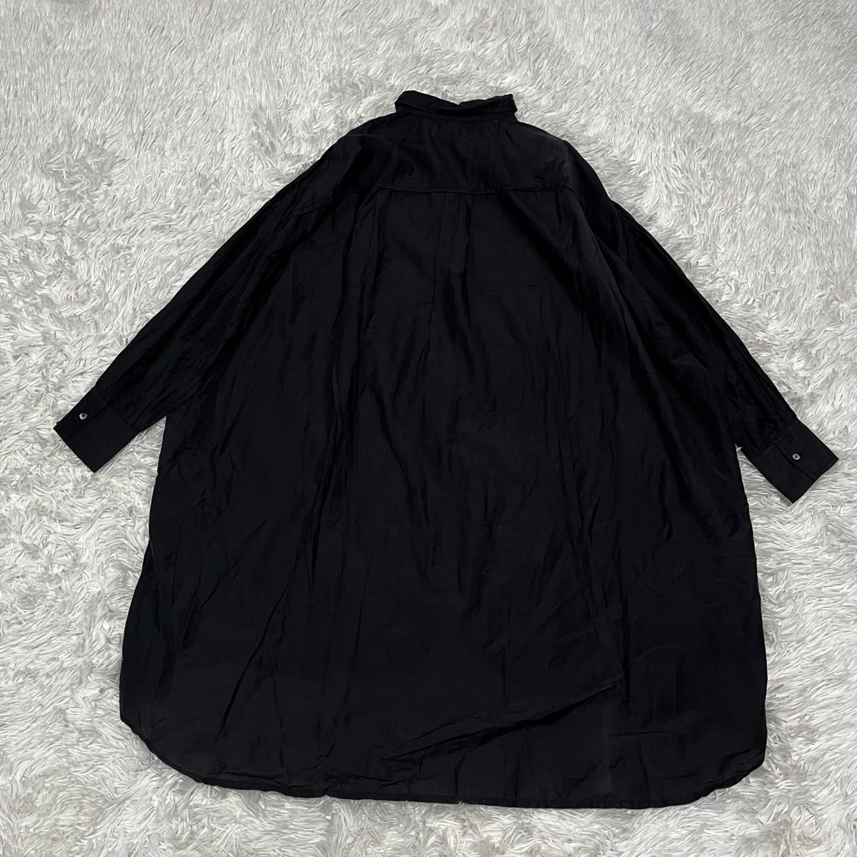 mizuiroind ミズイロインド コットン シルク ビッグシルエット mizuiroind ミズイロインド コットン シルク ビッグシルエット