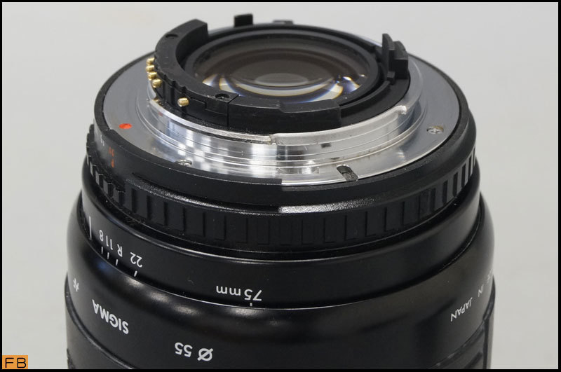 税込◆SIGMA◆F 75mm F3.8 AF ZOOM シグマ レンズ-B4-4508_画像5