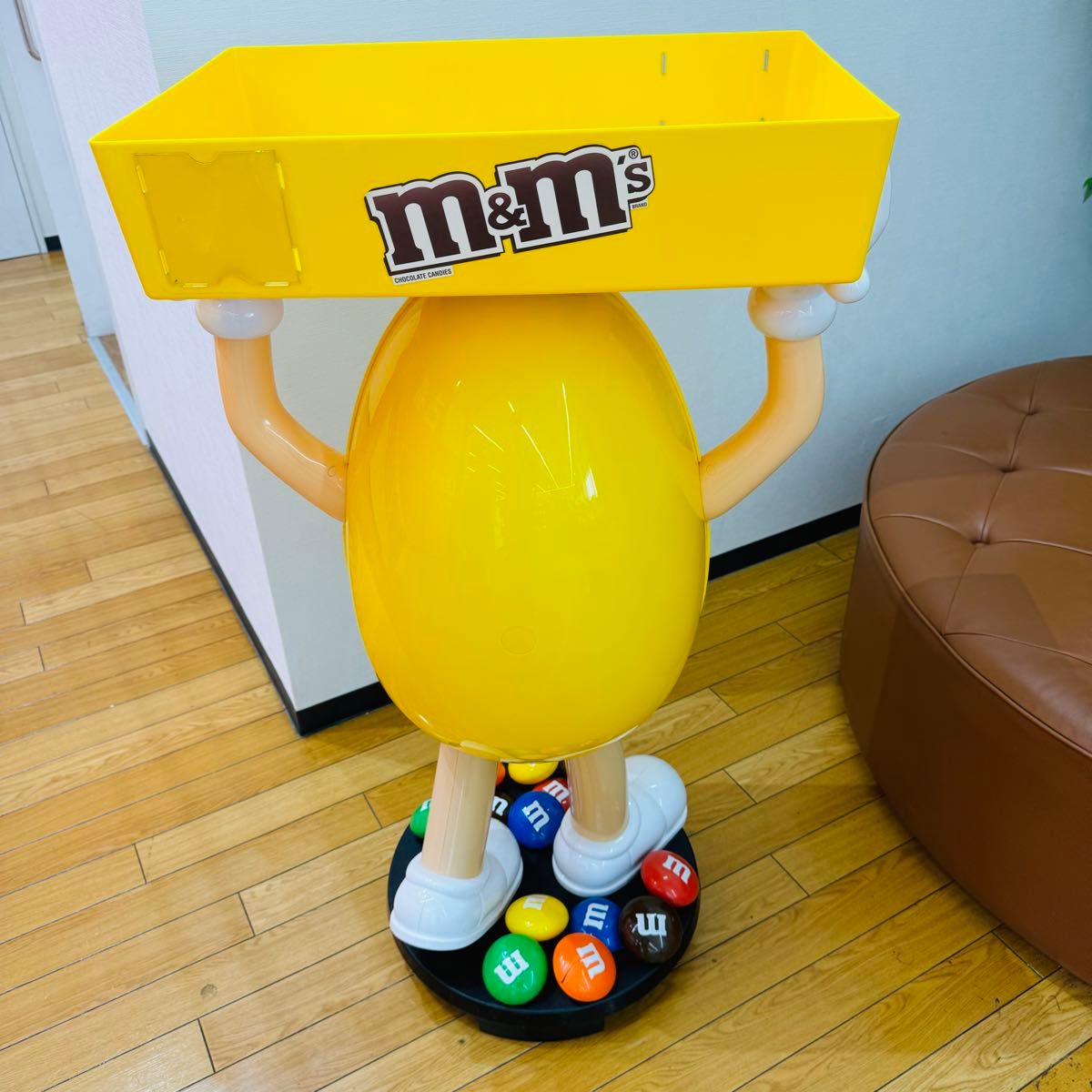 希少・非売品】M&M's 店頭用ディスプレイ イエロー 特大 店舗用 希少・非売品】M&M's 店頭用ディスプレイ イエロー 特大 店舗用