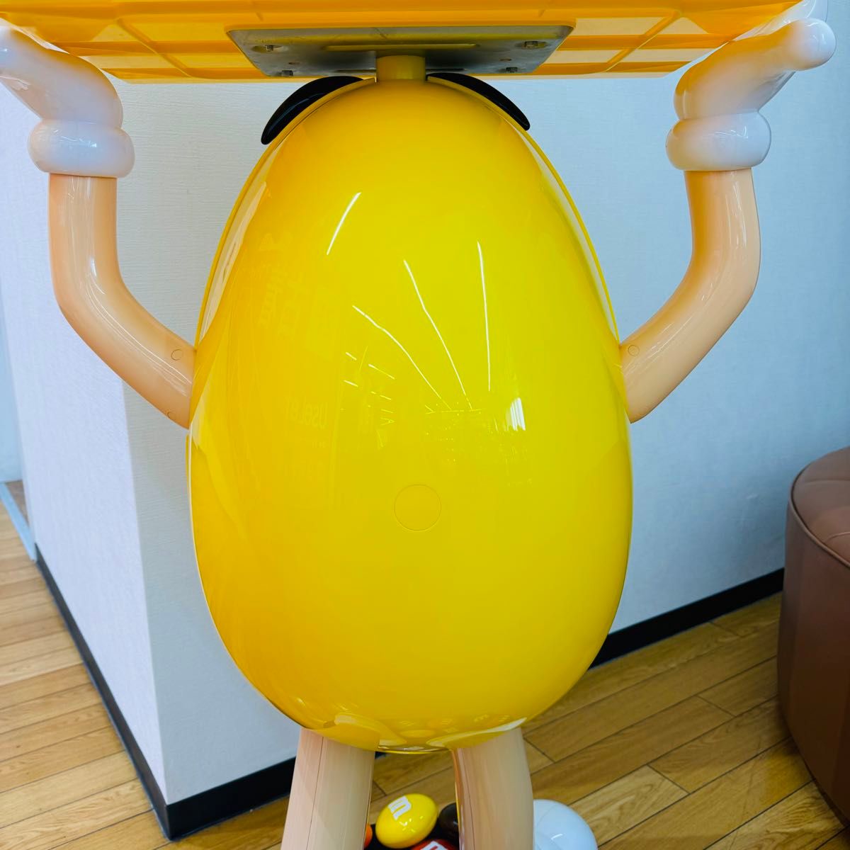 希少・非売品】M&M's 店頭用ディスプレイ イエロー 特大 店舗用 希少・非売品】M&M's 店頭用ディスプレイ イエロー 特大 店舗用
