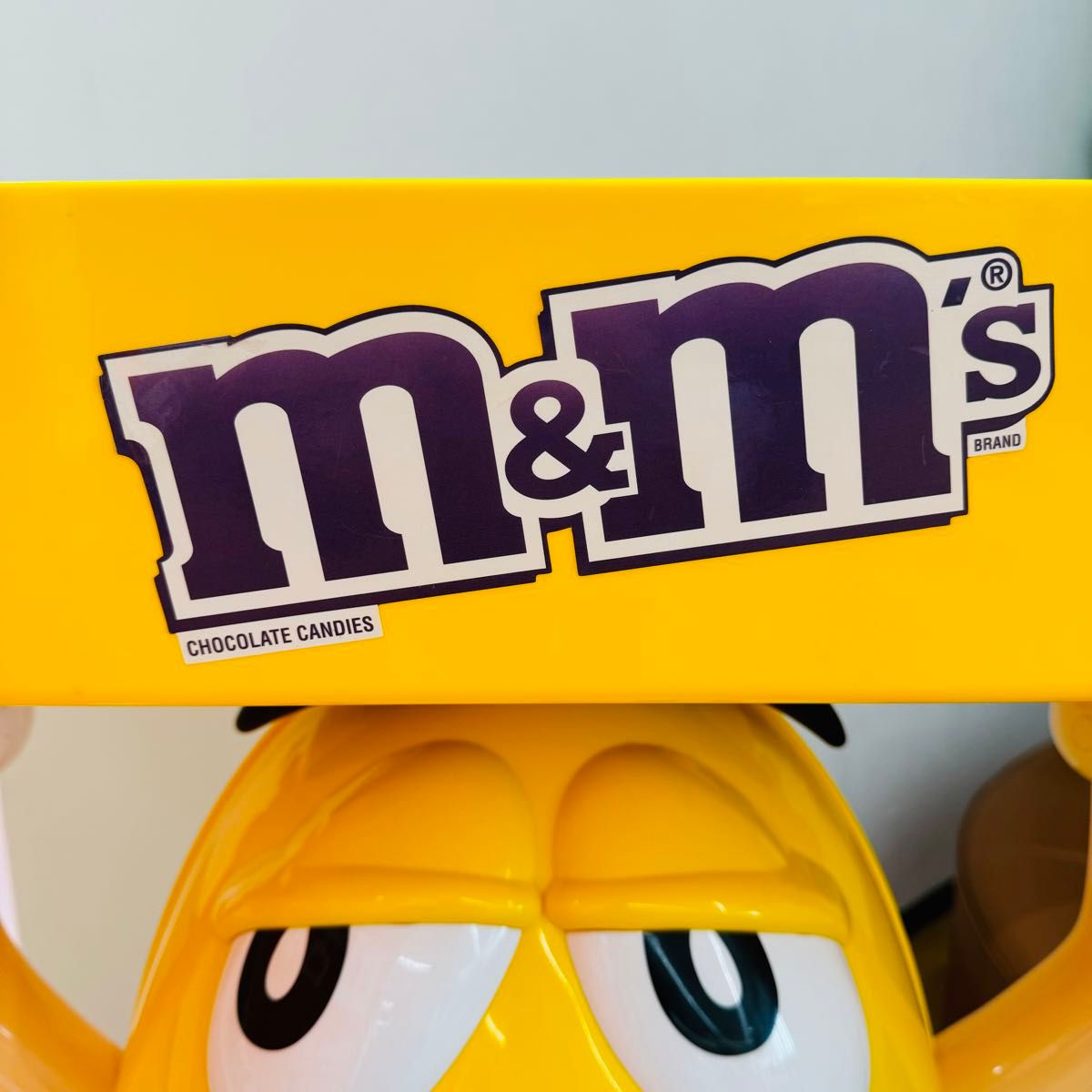 希少・非売品】M&M's 店頭用ディスプレイ イエロー 特大 店舗用 希少・非売品】M&M's 店頭用ディスプレイ イエロー 特大 店舗用