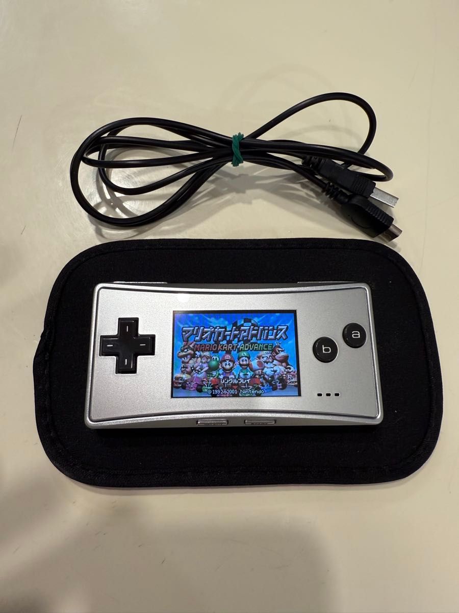ゲームボーイミクロ GAMEBOY micro 任天堂 シルバー 充電コード ゲームボーイミクロ GAMEBOY micro 任天堂 シルバー 充電コード