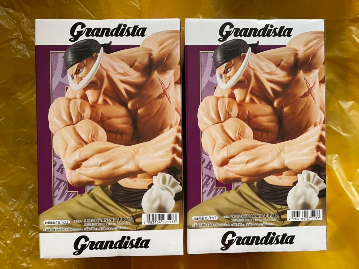 ワンピース Grandista エドワード ニューゲート 白ひげ 2体 ワンピース Grandista エドワード ニューゲート 白ひげ 2体