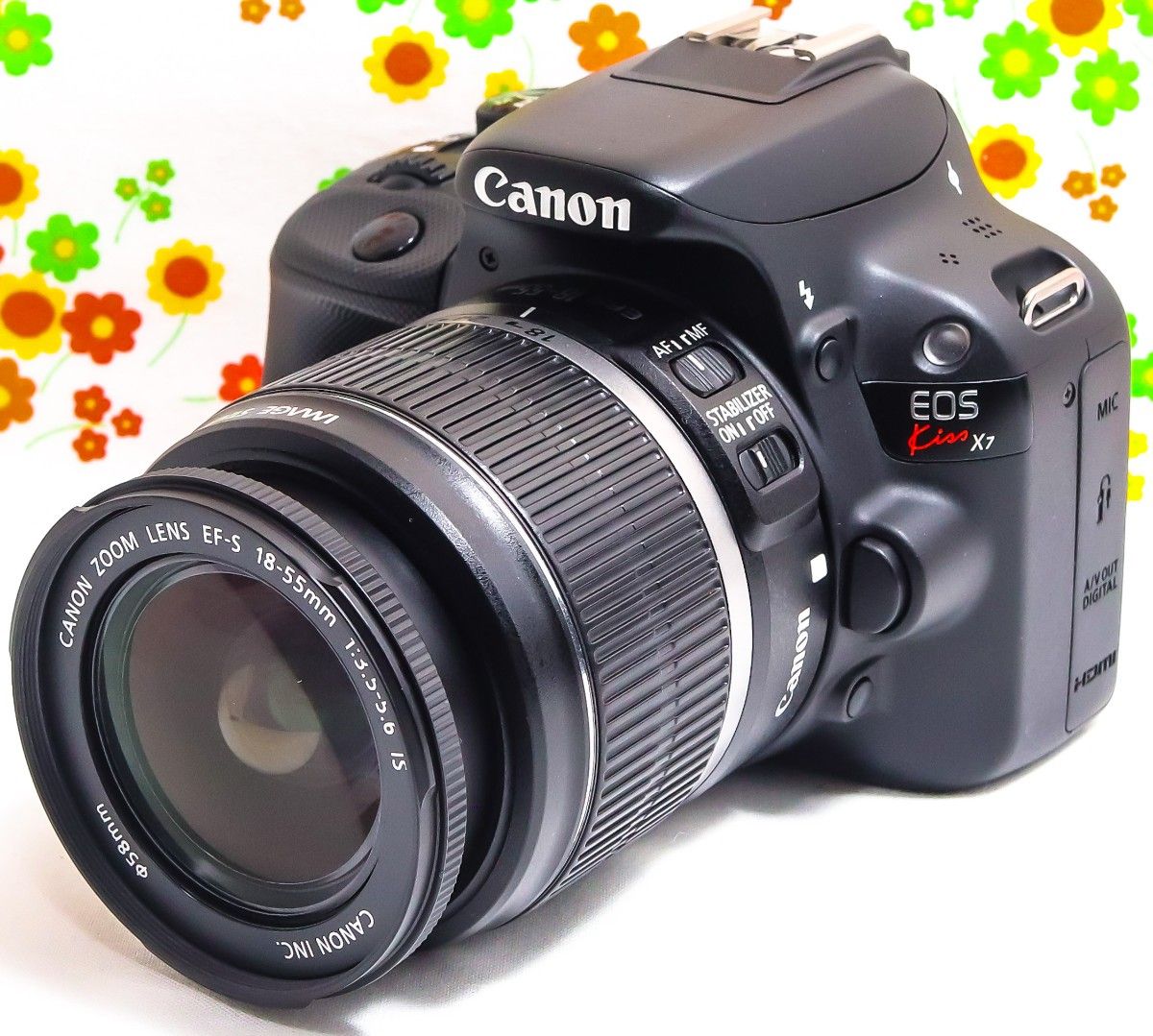 美品 Canon EOS Kiss X7 スマホ転送 超小型 間違いない一眼レフ 美品 Canon EOS Kiss X7 スマホ転送 超小型 間違いない一眼レフ