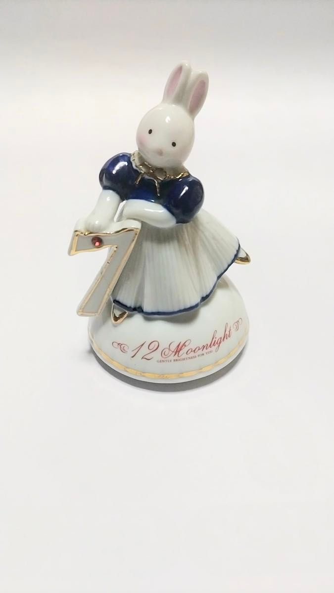 Sekiguchi 陶器うさぎオルゴール 当時物 昭和レトロ セキグチ