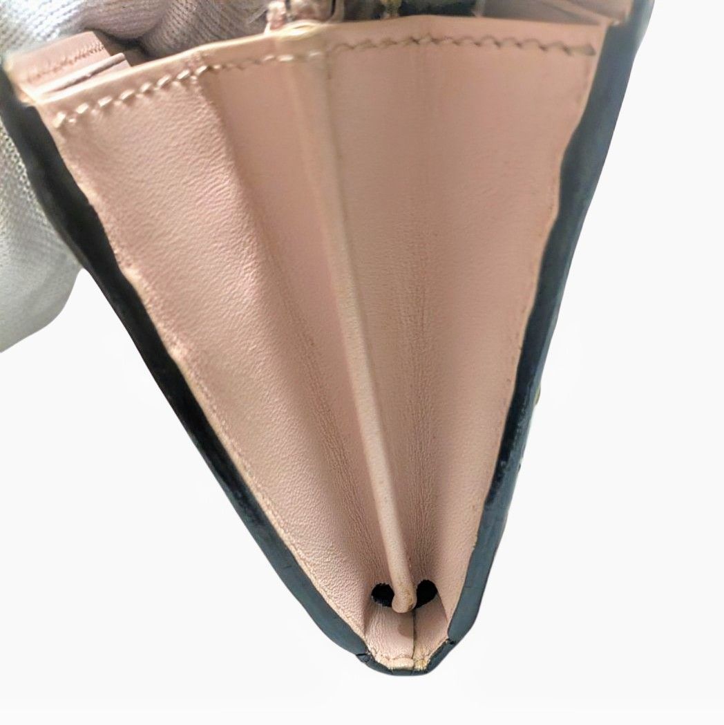 美品】GUCCI グッチ GGマーモント パール リアルパイソン 長財布 美品】GUCCI グッチ GGマーモント パール リアルパイソン 長財布