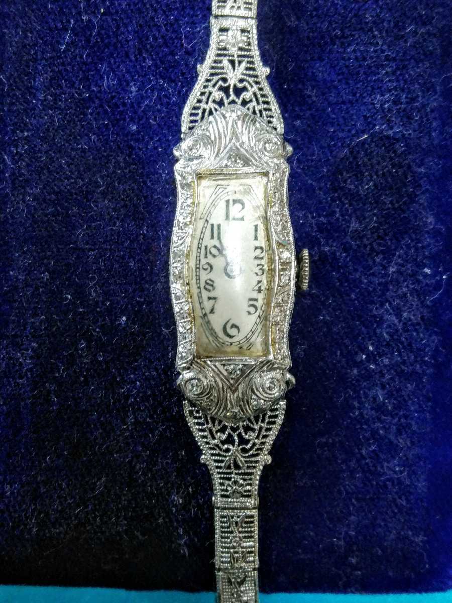  название товар античный a-ru декоративный элемент style 18k чистота diamond 16P женский ручной завод наручные часы 