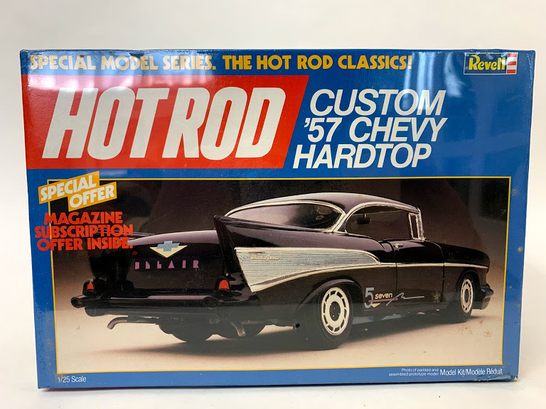 レベル 57 シボレー ベルエア 1/25 Revell＊Rat Hot Rod インパラ ローライダー カスタム Kustom ホットロッド キャデラック Mooneyes 50's_画像1