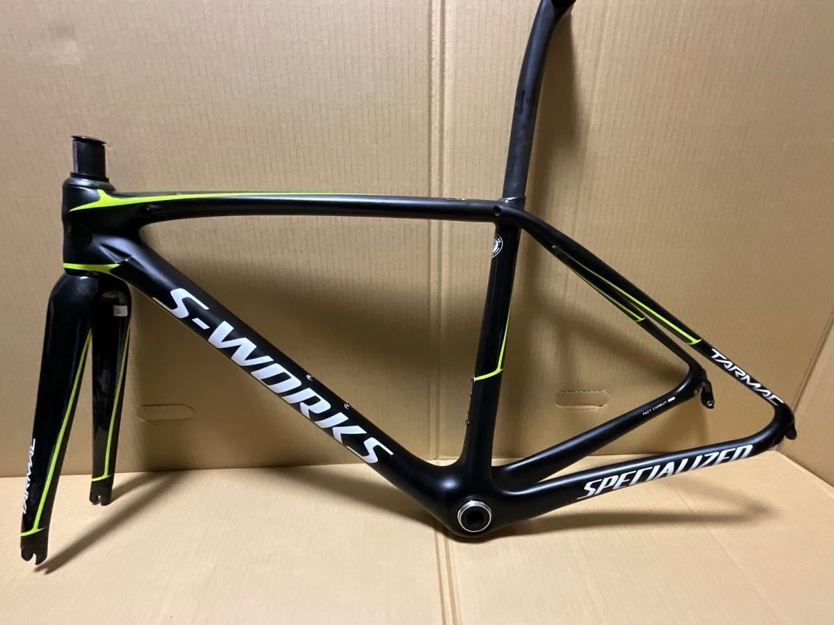 Specialized Tarmac カーボンフレーム(ジャンク品) S-WORKS SPECIALIZED TARMAC SL5 49size リムブレーキ ロード