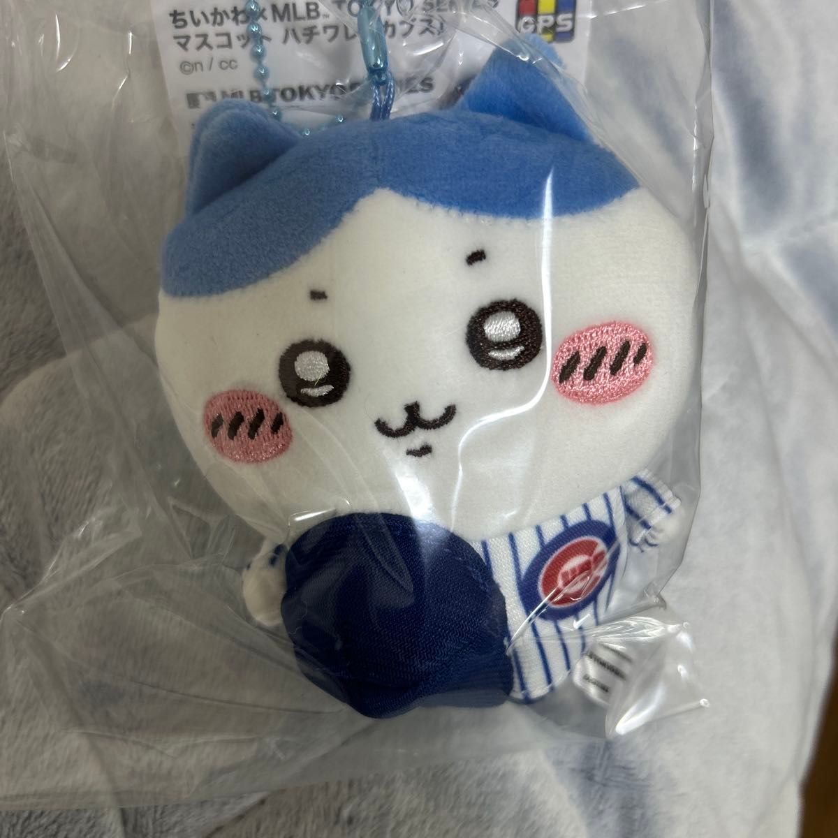 ちいかわ カブス マスコット ぬいぐるみ MLBコラボ ハチワレ ちいかわ カブス マスコット ぬいぐるみ MLBコラボ ハチワレ