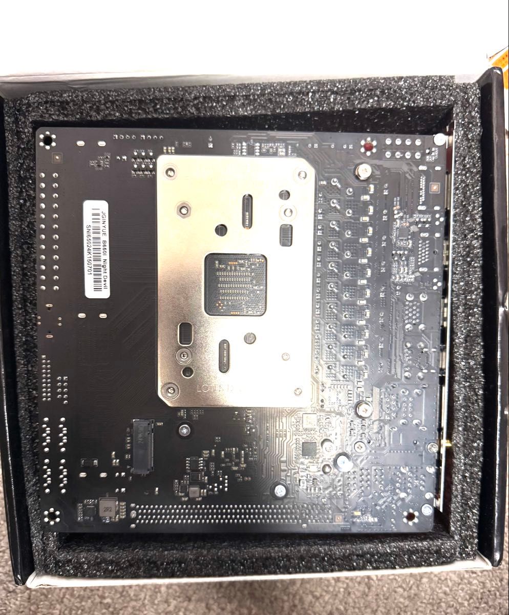 JGINYUE B650i Night Devil マザーボード mini ITX 最終値下げ JGINYUE B650i Night Devil マザーボード mini ITX 最終値下げ