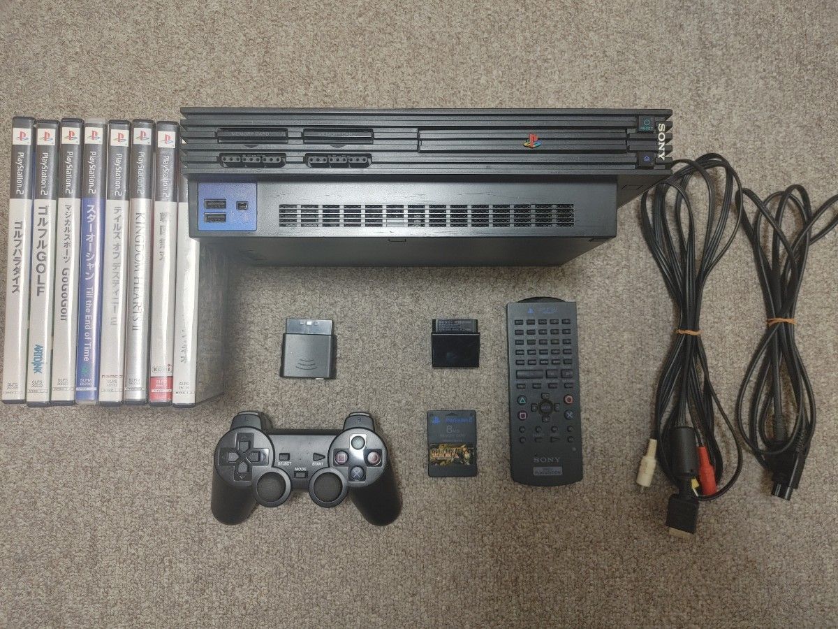 PS2 プレステ2 本体 セット ソフト付 動作確認済|Yahoo!フリマ PS2 プレステ2 本体 セット ソフト付 動作確認済|Yahoo!フリマ