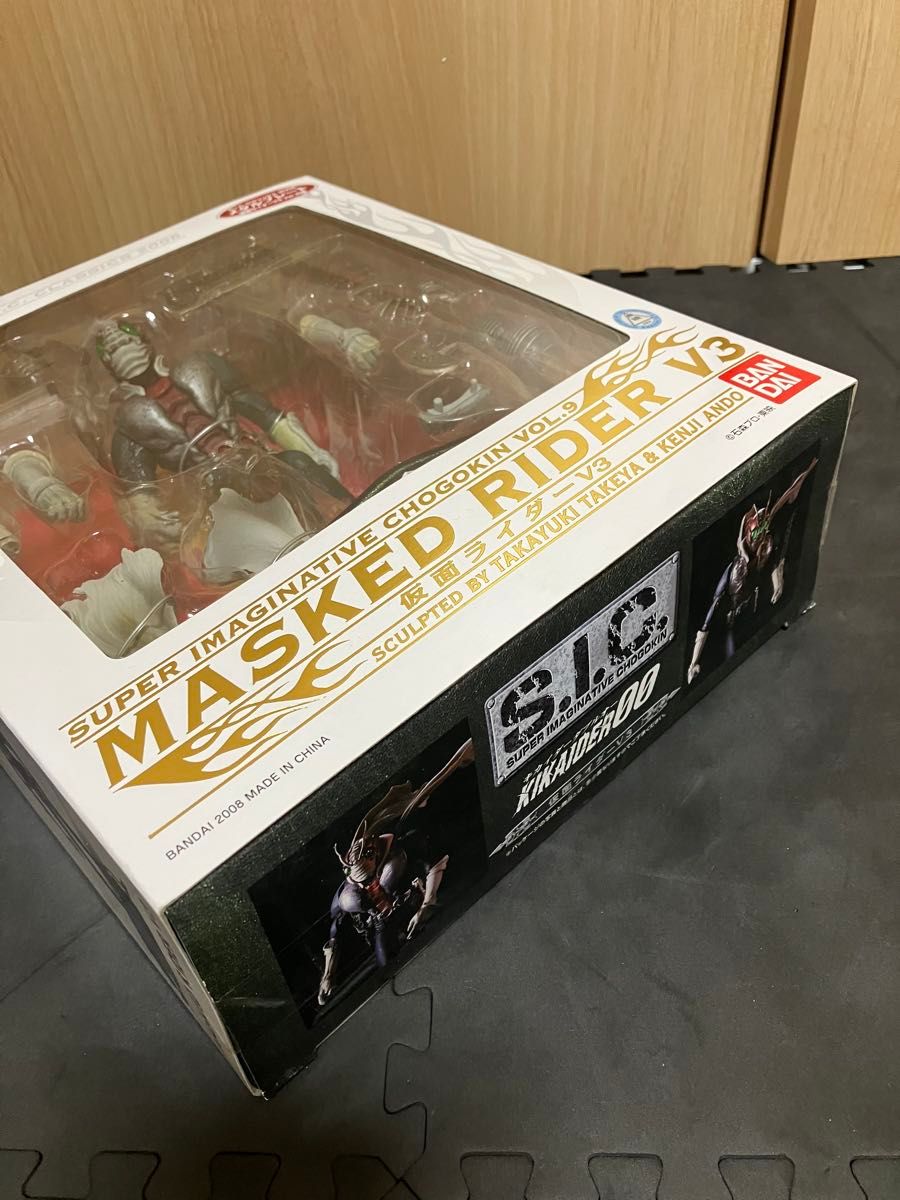 【新品未開封】S.I.C 仮面ライダーV3クラシック2008 メタルプレート付 新品未開封】S I C 仮面ライダーV3クラシック2008 メタル