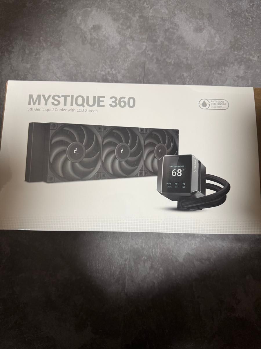 DEEPCOOL MYSTIQUE 360 360mm簡易水冷クーラー|Yahoo!フリマ DEEPCOOL MYSTIQUE 360 360mm簡易水冷クーラー|Yahoo!フリマ