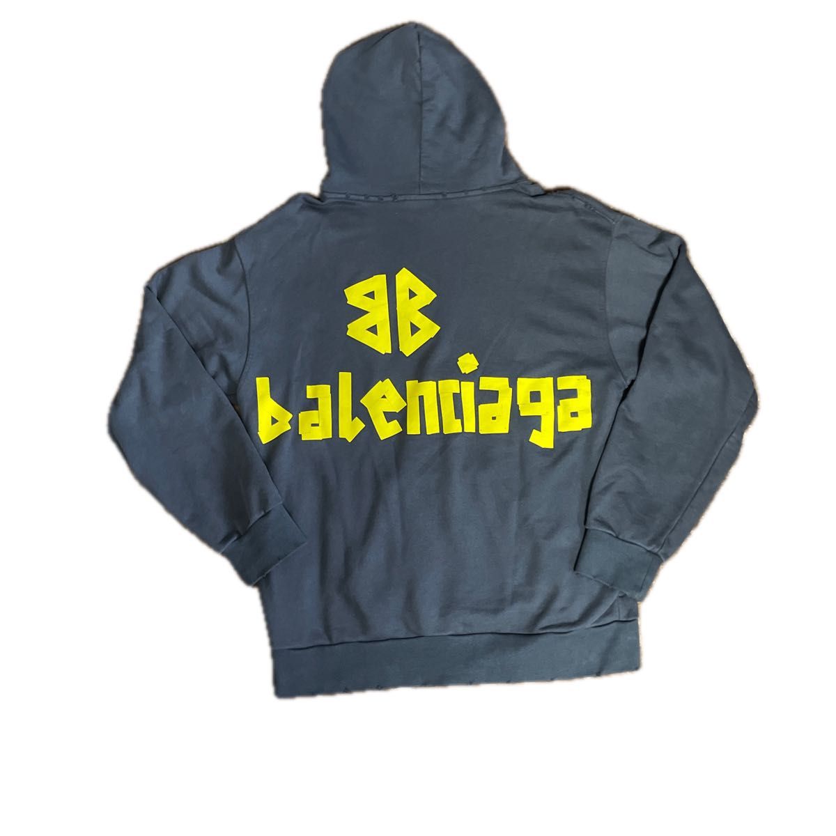 BALENCIAGA ダメージ加工パーカー ダークグレー|Yahoo!フリマ BALENCIAGA ダメージ加工パーカー ダークグレー|Yahoo!フリマ