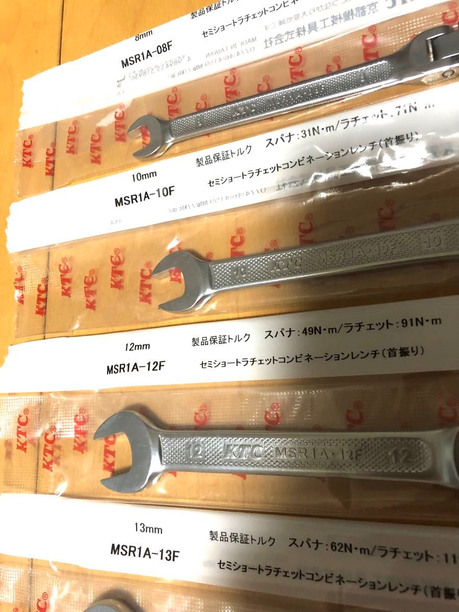 未使用品 KTC セミショートラチェットコンビネーションレンチ 首 未使用品 KTC セミショートラチェットコンビネーションレンチ 首