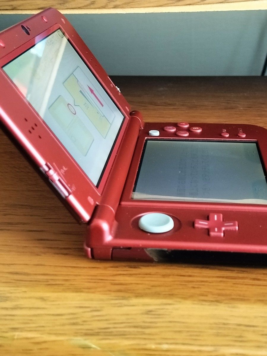 液晶美品】New ニンテンドー3DS LL メタリックレッド 本体 IPS 液晶美品】New ニンテンドー3DS LL メタリックレッド 本体 IPS