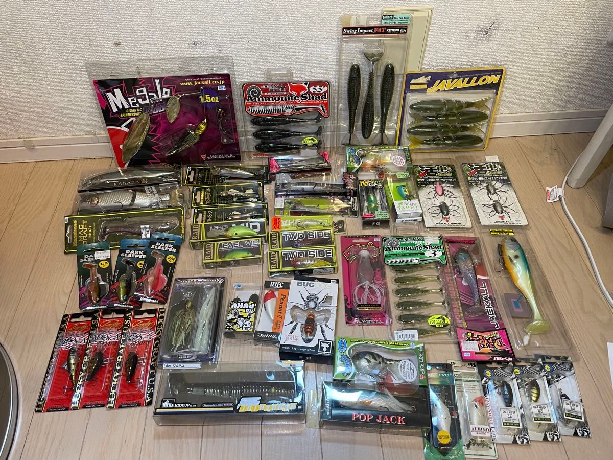 バス釣りルアー 新品未開封品 一部開封有り ジャッカル レイド バス釣りルアー 新品未開封品 一部開封有り ジャッカル レイド
