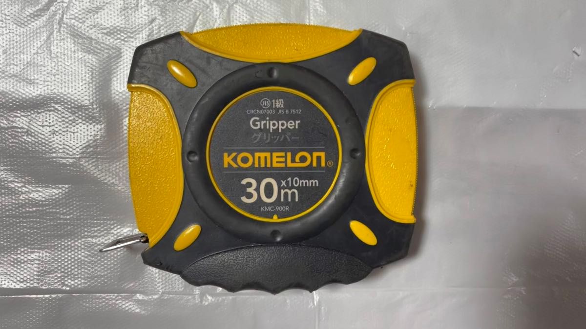 【中古品】 Komelonコメロン グリッパー テープ幅10mm 30M メジャーKMC-900R