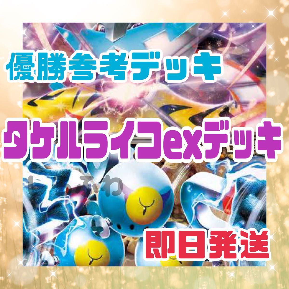 即日発送 タケルライコexデッキ 構築済みデッキ ポケモンカード 即日発送 タケルライコexデッキ 構築済みデッキ ポケモンカード
