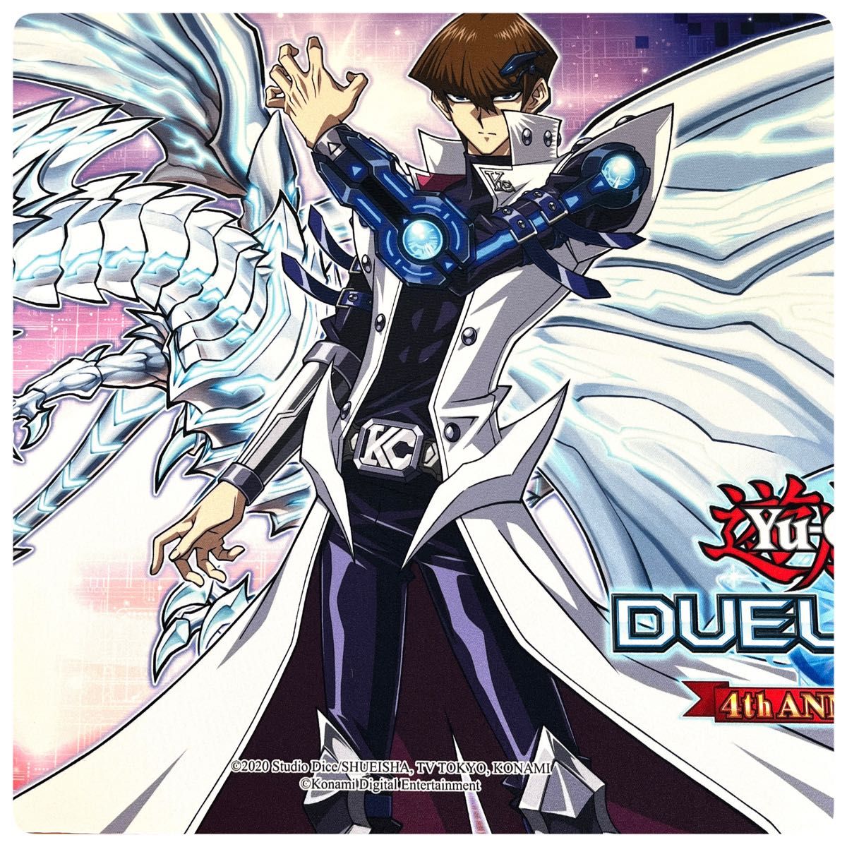 遊戯王 デュエルリンクス 4周年記念 プレイマット 新品未使用 遊戯王 デュエルリンクス 4周年記念 プレイマット 新品未使用