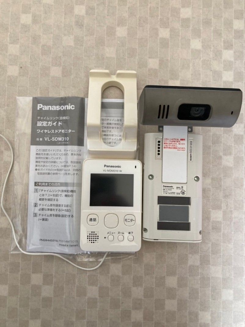ドアモニ VL-MDM310-W Panasonic ワイヤレステレビドアホン ドアモニ VL-MDM310-W Panasonic ワイヤレステレビドアホン