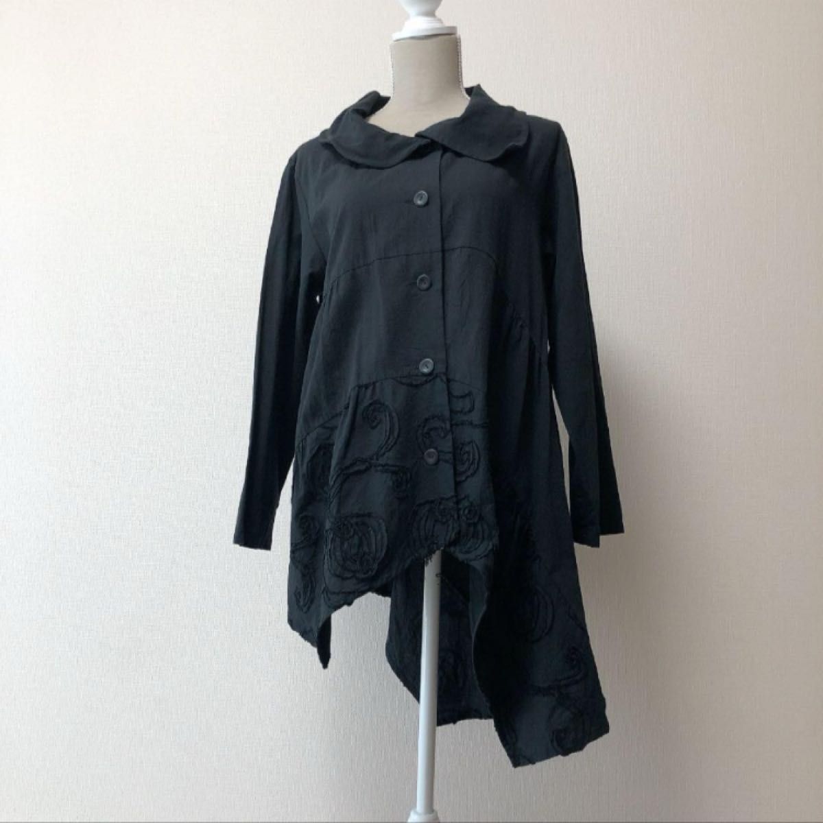 未使用タグ付 センソユニコ 慈雨 アシンメトリー チュニック 未使用タグ付 センソユニコ 慈雨 アシンメトリー チュニック