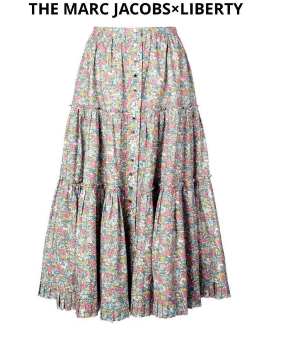 マークジェイコブス リバティ 花柄スカート LIBERTY ティアード マークジェイコブス リバティ 花柄スカート LIBERTY ティアード
