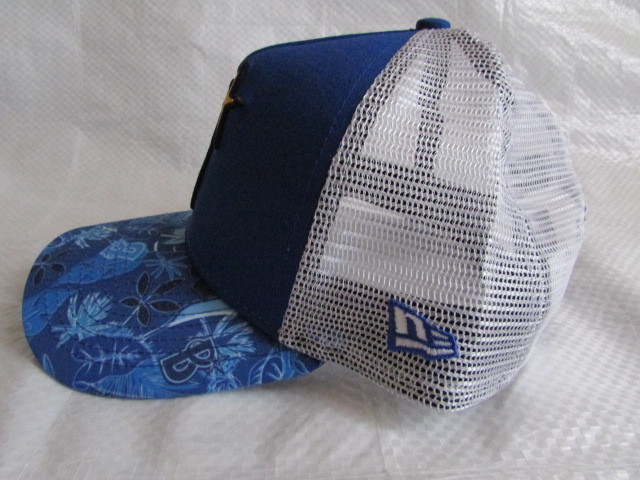 ベイスターズ GINOWAN スプリング キャンプ キャップ NEW ERA ニューエラ 使用少ない きれい 横浜 DeNA 一般 帽子 立体刺繍 サイズ表記無し_画像3