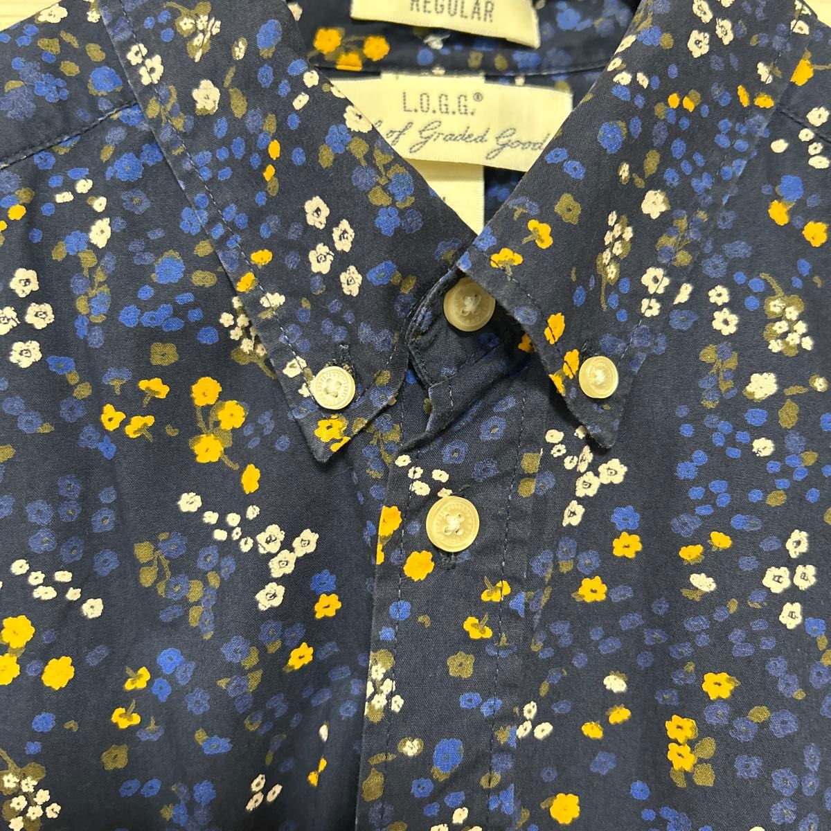 H&M ネイビー系花柄長袖シャツ|Yahoo!フリマ(旧PayPayフリマ) H&M ネイビー系花柄長袖シャツ|Yahoo!フリマ(旧PayPayフリマ)