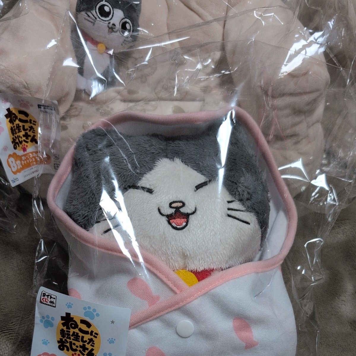 ねこに転生したおじさん タイトーくじ ラストワン ぷんちゃん ねこに転生したおじさん タイトーくじ ラストワン ぷんちゃん