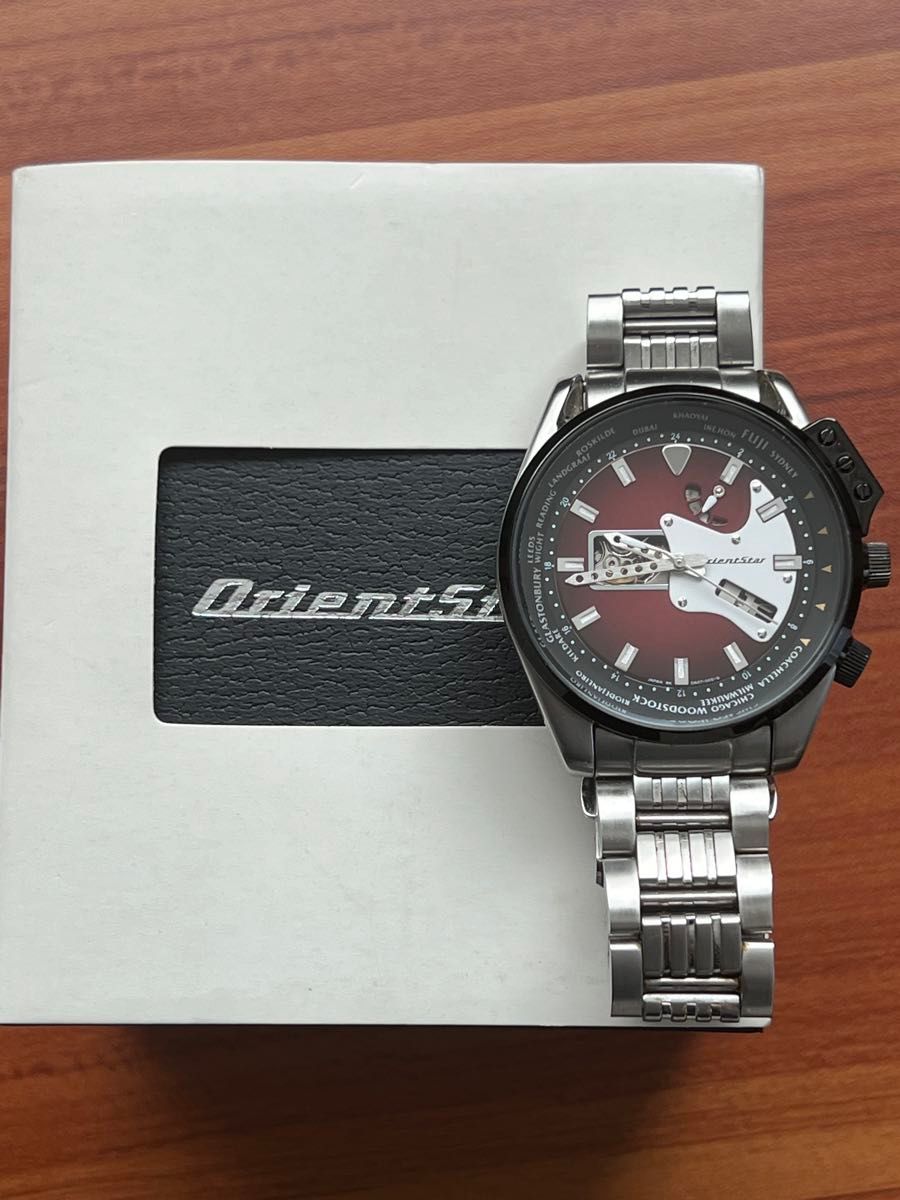 完備】オリエントスター ギター レトロフューチャー ORIENT STAR 完備】オリエントスター ギター レトロフューチャー ORIENT STAR