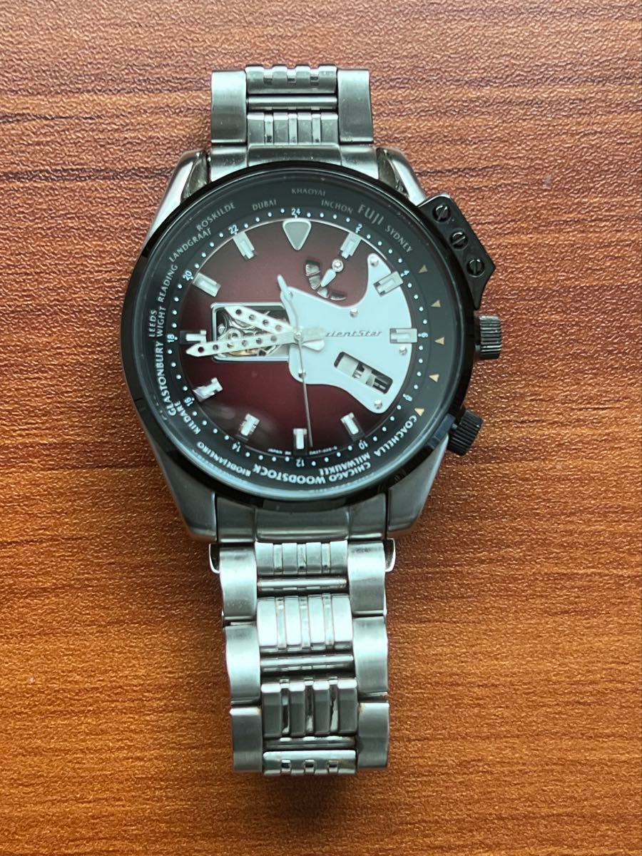 完備】オリエントスター ギター レトロフューチャー ORIENT STAR 完備】オリエントスター ギター レトロフューチャー ORIENT STAR